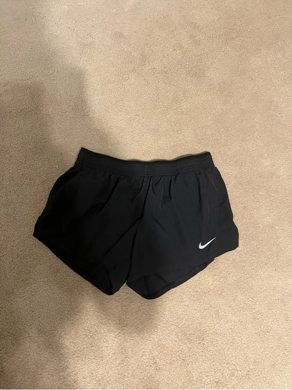 Nike Size Large Women Dri Fit Black Shorts